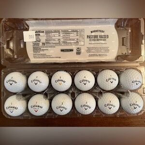 Dozen Used Callaway Golf Balls